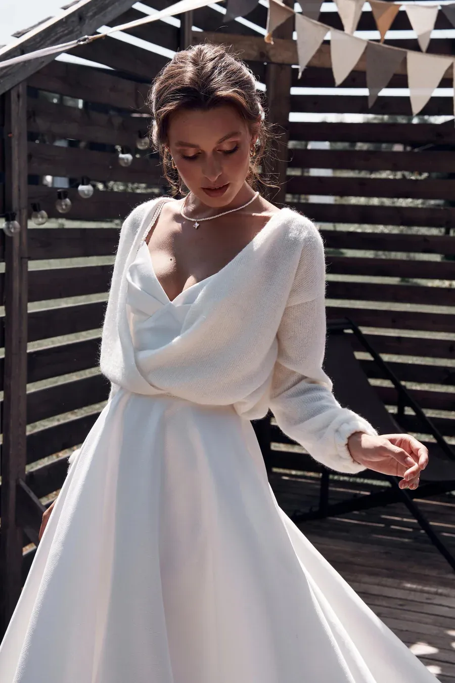 Свитер Bow Ivory — кадр 1