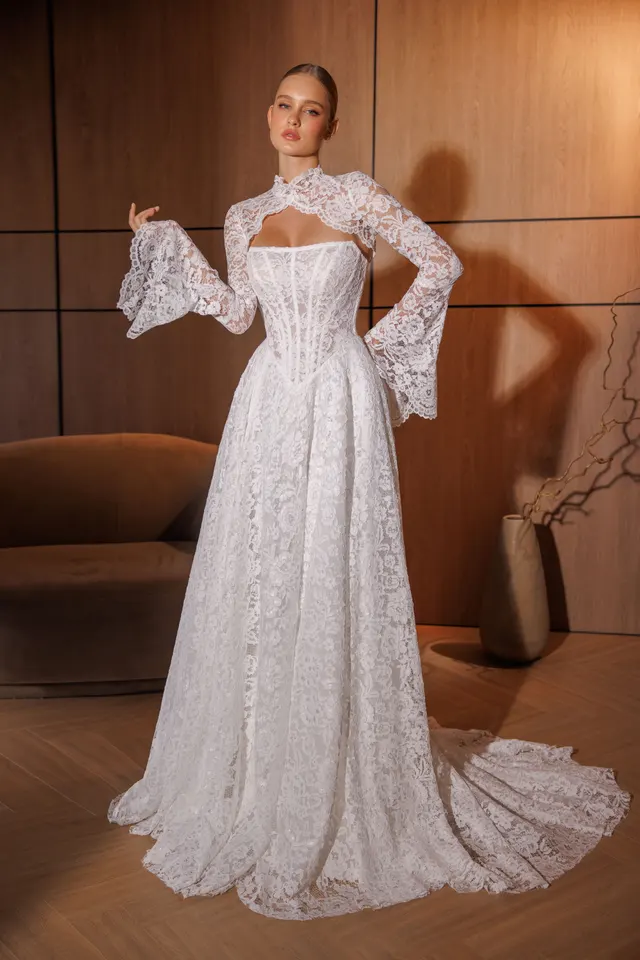 Свадебное платье Blanca с болеро
